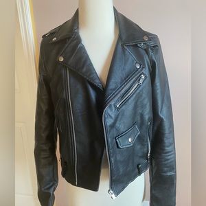 Love tree Sz Small Faux leather jacket